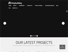 Tablet Screenshot of polybuilding.com.sg